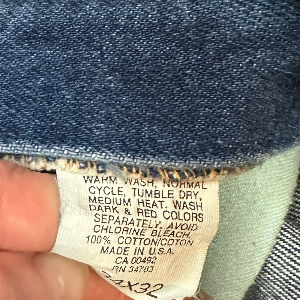 Men’s Lee Denim Jeans Relaxed Fit 34 x 32 EUC LIKE NEW